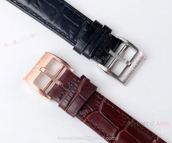 Copy A.Lange Sohne Richard Lang White Roman Dial watch Swiss 9015 Movement
