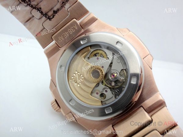Best Replica Patek Philippe Nautilus Rose Gold Watch 40mm