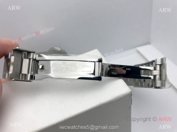 NEW UPGRADED Rolex Submariner NO DATE watch Stainless Steel Black Face