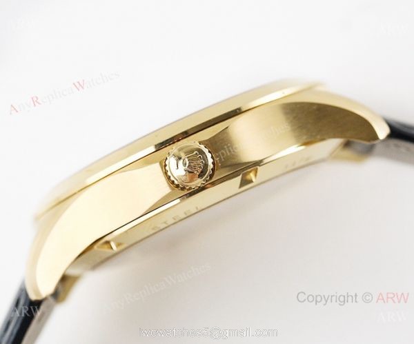 Swiss Grade Rolex Datejust 8215 Yellow Gold Watch 2019 Replica