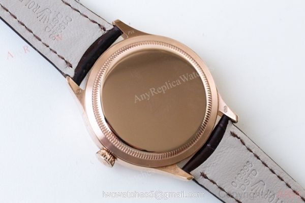 Swiss 3132 Rolex Cellini 39mm Watch Rose Gold Rolex Geneve Fake watch
