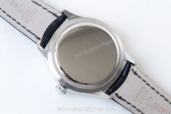Swiss 3132 Rolex Geneve Cellini Time SS White Dial Watch