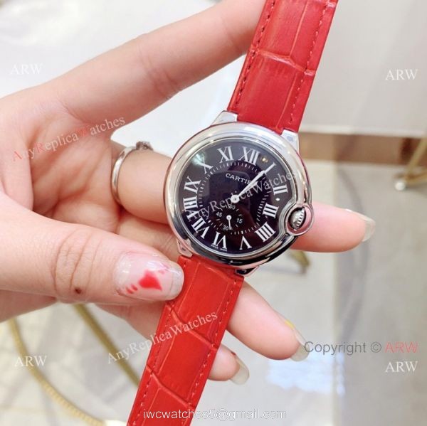 Cartier Ballon Bleu 36mm Quartz Watch China AAA Replica Watches For Sale