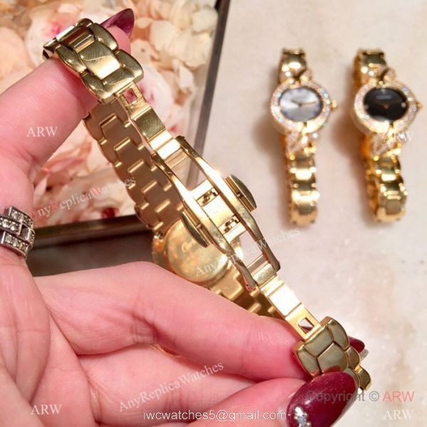 Swiss Quality Cartier Sapphire glass Yellow Gold Watch 33mm