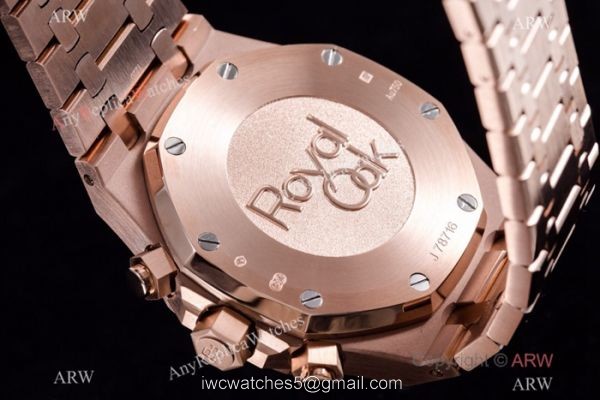 BF Factory Audemars Piguet Royal Oak Blue Dial Rose Gold Replica Watch