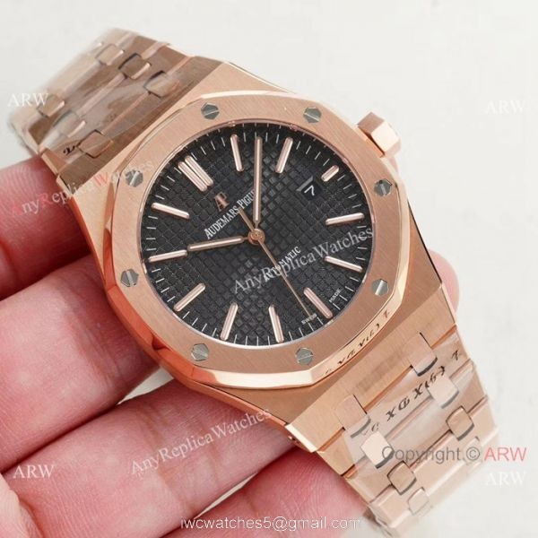 Swiss Grade Audemars Piguet Royal Oak Replica Watch Rose Gold