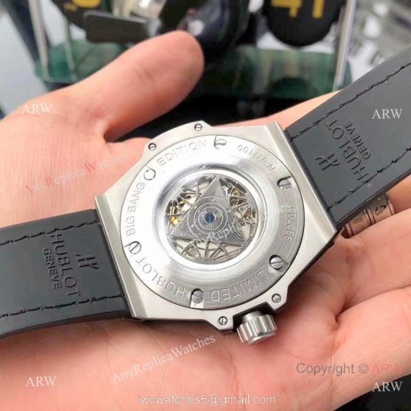 Low Price Replica Hublot Big Bang Sang Bleu Rose Gold watches