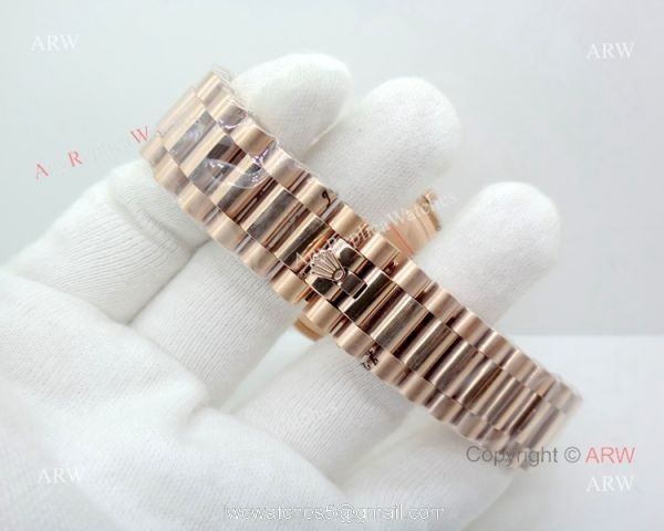 Best Replica Rolex Day Date Rose Gold Presidential Watch 40mm