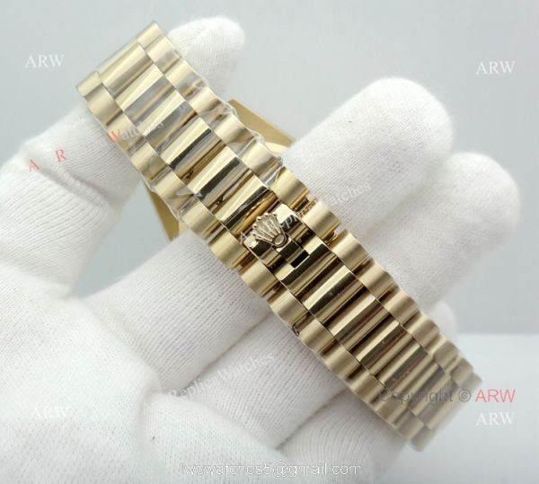 High Quality Replica Presidential Rolex Day-Date All Gold Watch 40mm