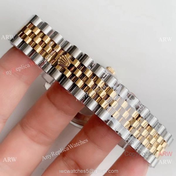Rolex ?R Factory Datejust Two-Tone Diamond Swiss Replica Watch V2 Version