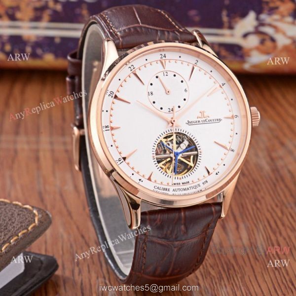 High Quality Jaeger LeCoultre Master Grande Tradition A Tourbillon Watch Rose Gold 41mm