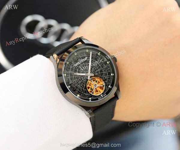 2019 Copy Jaeger-LeCoultre Master Grande Tradition Grande Complication Men Watch All Black