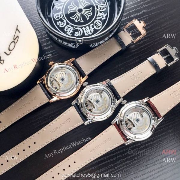 Copy Jaeger LeCoultre Flying Tourbillon Rose Gold watch Mens