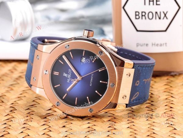 Hublot Classic Fusion Black Steel Watches Buy Replica