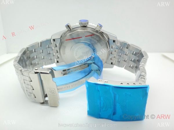 New Replica Breitling Navitimer Edition Speciale 46mm Watch SS Blue Dial
