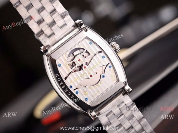 High Quality Vacheron Constantin Malte Stainless Steel Black Dial Watch