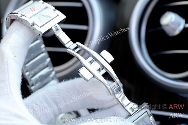 Copy Vacheron Constantin Malte Stainless Steel White Face Watch 40mm