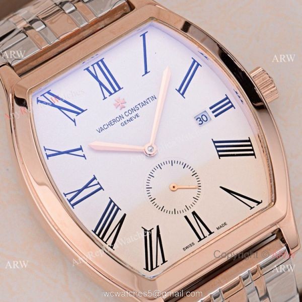 Buy Vacheron Constantin Geneve Fake Stianless steel Blue Dial Wristwatch