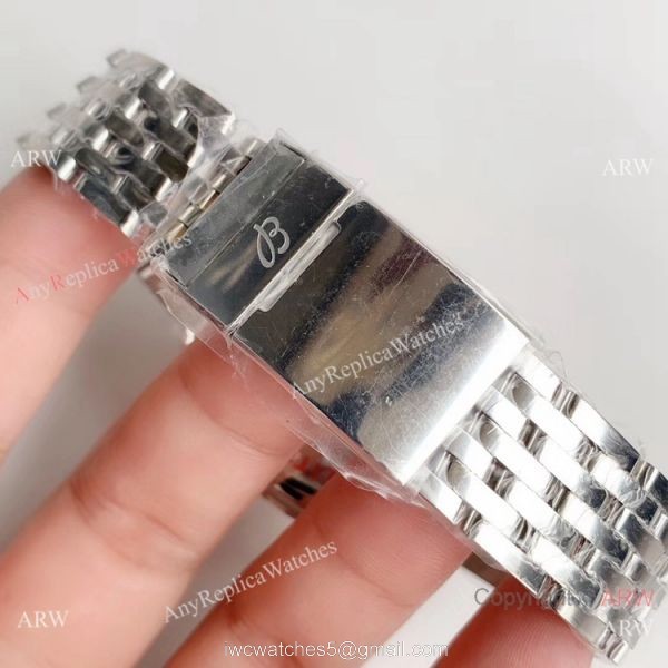 Swiss Grade A Breitling Premier Replica Watch Stainless Steel Blue Face