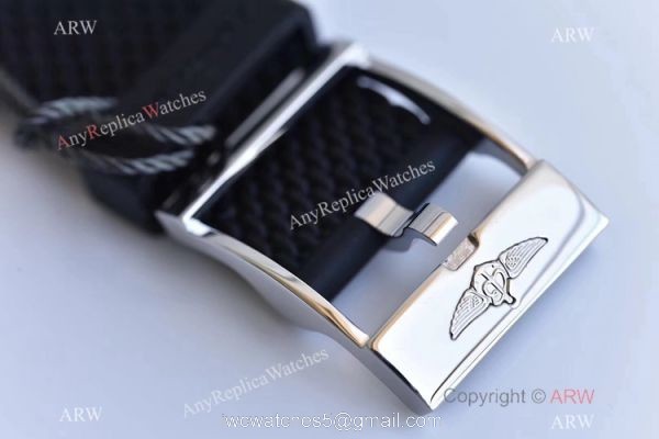 (GF) Replica Breitling Superocean Heritage II 9015 Watch Black Rubber Strap