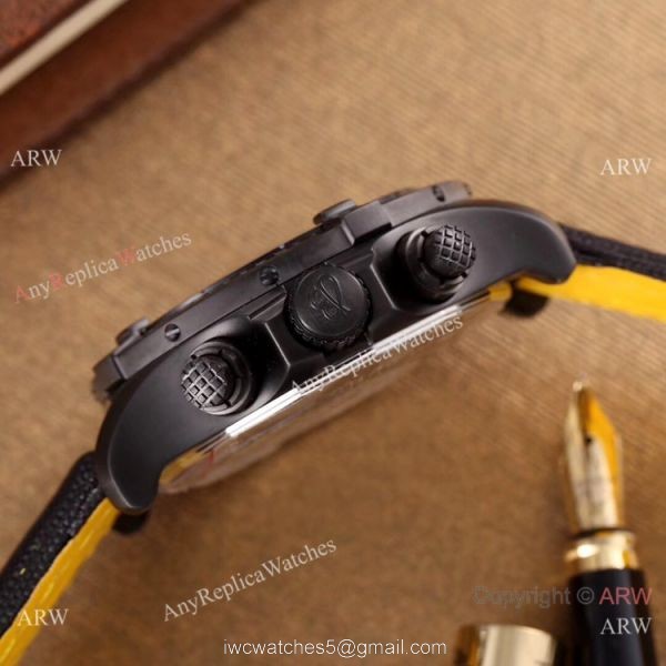 Top Grae Replica Breitling Avenger Seawolf Chrono Watch Black and Yellow
