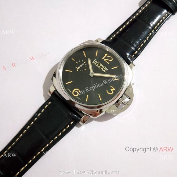New Copy Panerai Luminor DUE Men Watch PAM 676 SS Orange Markers