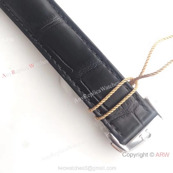 Copy Omega De Ville Hour Vision VSF 1:1 8500 Watch Dark Blue Leather Strap