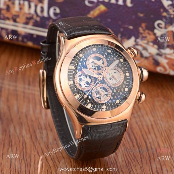 Corum Perpetual Calendar All Black Watch Best Replica Corum Watches
