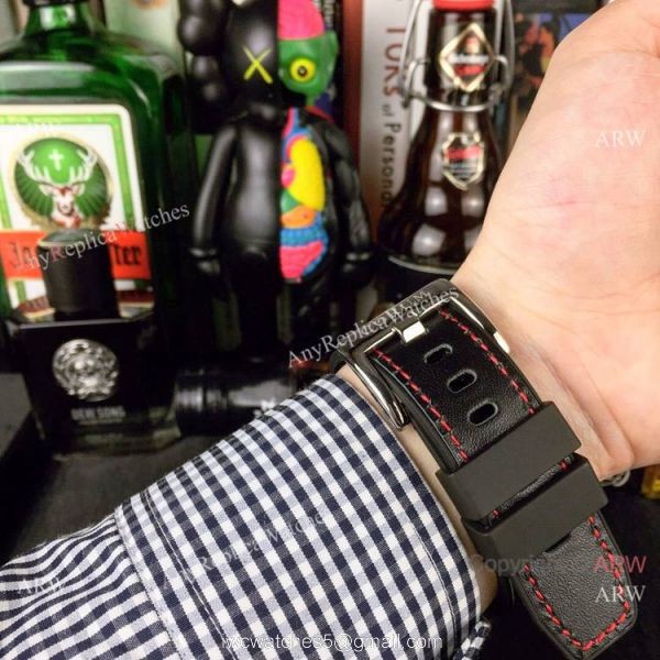 Corum Bubble Skull Tourbillon SS Blue Dial Watch Best Replica