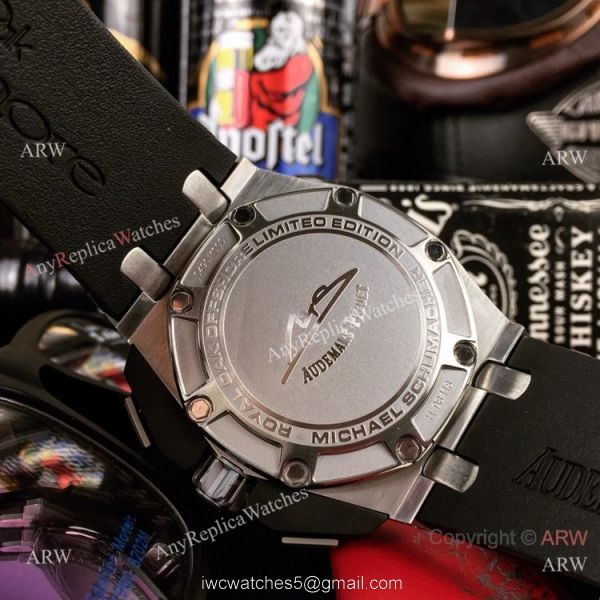 Copy AP Royal Oak offshore Michael Schumacher SS Chronograph Watches