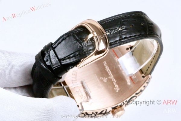 Copy Franck Muller Cintree Curvex 25th Anniversary Special Edition Watch Rose Gold