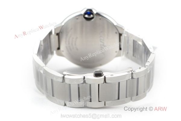 (CR) Swiss Grade Ballon Bleu de Cartier Watch Copy Stainless Steel 42mm