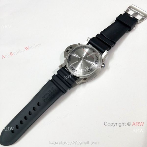 2019 Replica Panerai Submersible Rubber Strap PAM193 Watch Green Markers