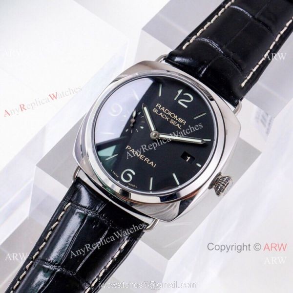 (VS) Swiss Copy Panerai Radiomir Black Seal 3 Days Automatic Watch Black Dial