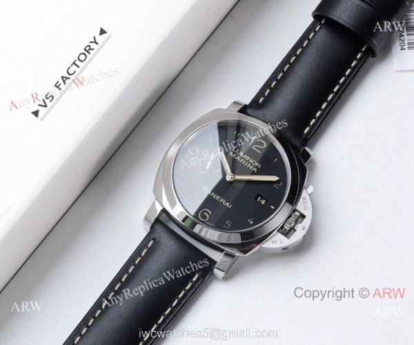 VS Factory Officine Panerai Luminor Marina Pam359 Black Dial Watch New Replica