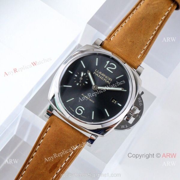 (VS) Best Replica Panerai Pam 904 Luminor Due 1950 Watch Ss Gray Dial