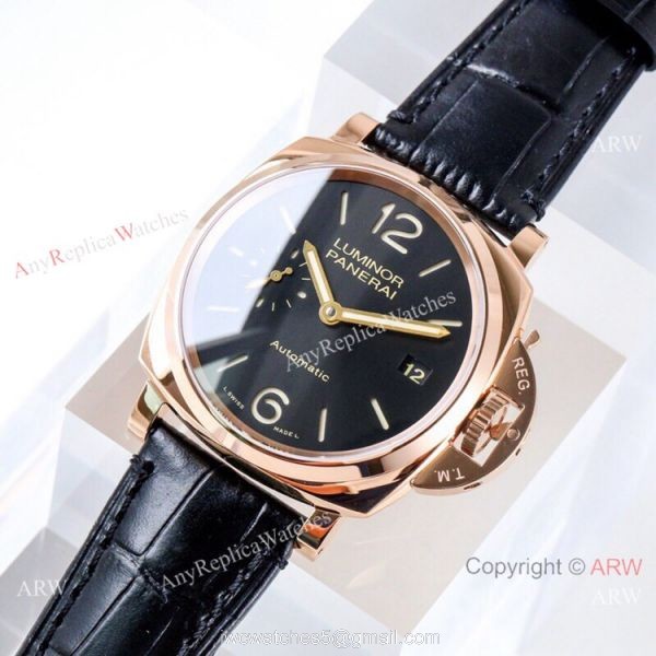 (VS) Best Copy Swiss Panerai Luminor Limited edition Rose Gold Men Watch