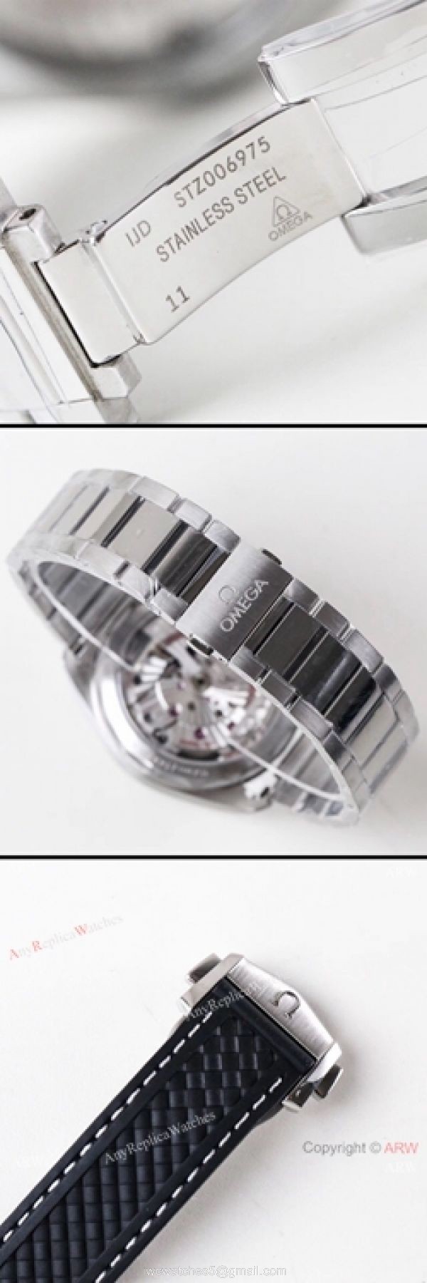 (VSF) Swiss Omega Seamaster Aqua Terra Copy Watch Black Face Watch 41mm
