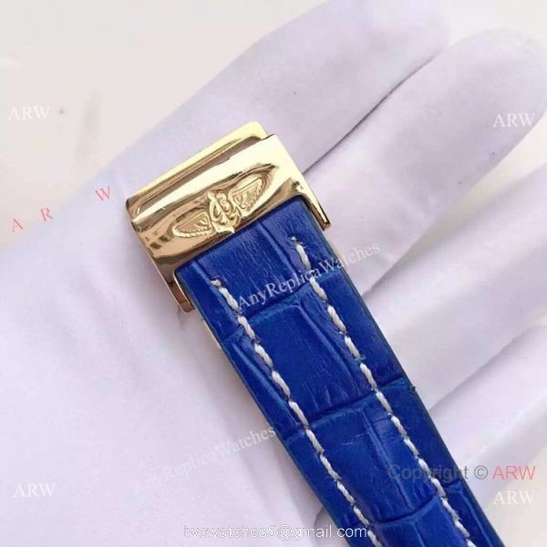 JF Factory Breitling Navitimer 01 Men Watch Blue Dial Two Tone