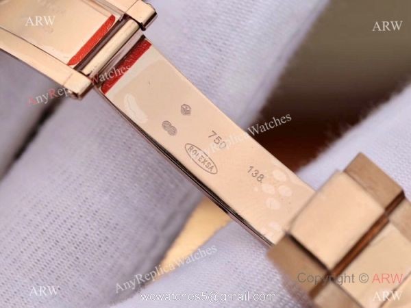 Swiss Grade Rolex Rose Gold Yachtmaster Replica Watch Diamond Face