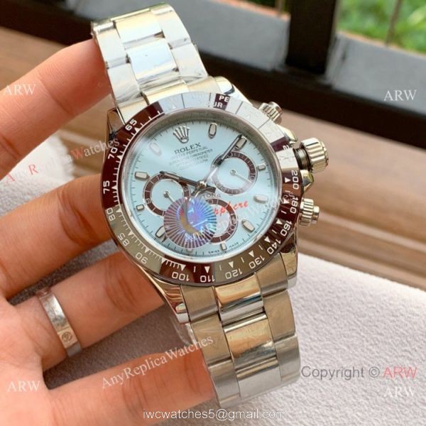 Copy Rolex Daytona 40 Stainless Steel Black Ceramic Bezel watches