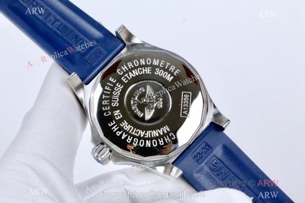 New Breitling Superocean II Watches White Dial Blue Bezel