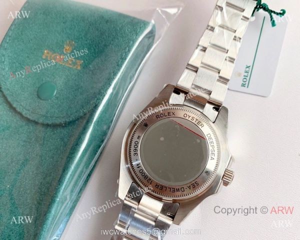 NEW Noob Rolex Deepsea 126660 SS Black Face 1:1 V10 904L Watch