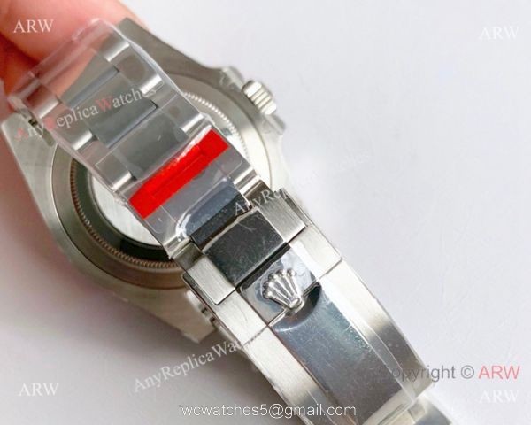 Noob Factory V10 Swiss 3135 Rolex GMT Master II Blue Black Replica Watch