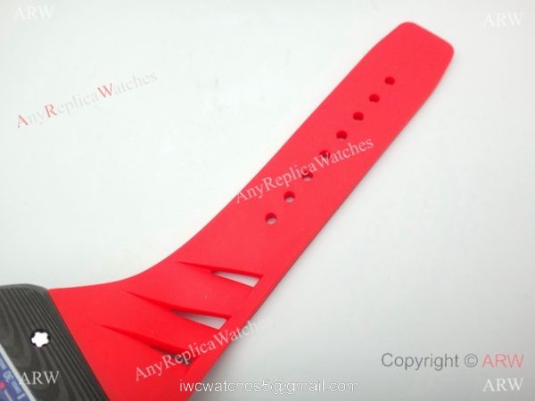 Swiss Replica Richard Mille RM70-01 Carbon Red Rubber Strap Watch
