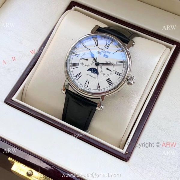 Copy Patek Philippe Grand Complications Watch Rose Gold 42mm