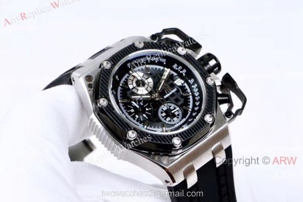 High Quality Audemars Piguet Royal Oak Offshore Diver Watches Blue Dial Blue Rubber strap