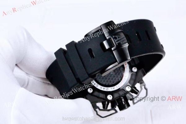 All Black Audemar Piguet Survivor Royal Oak Offshore Watches