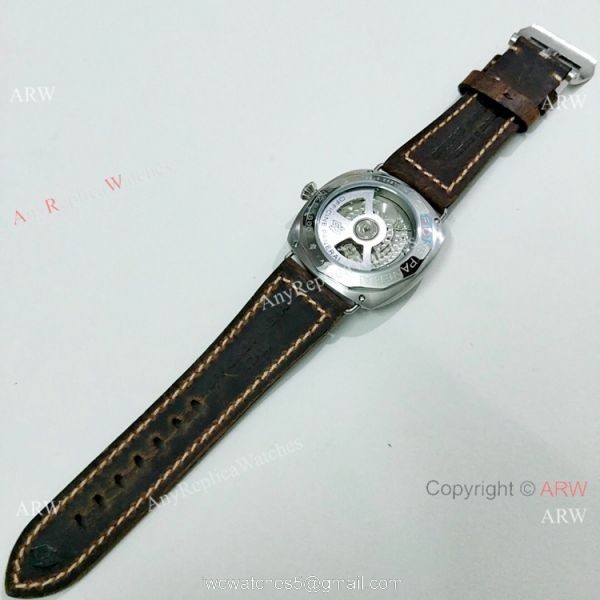 Replica Panerai Radiomir 8 Days SS Black Dial Watch PAM 735