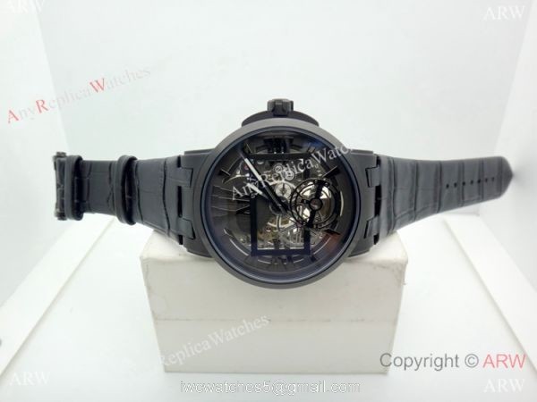 New Copy Ulysse Nardin Executive Dual Time All Black Watches